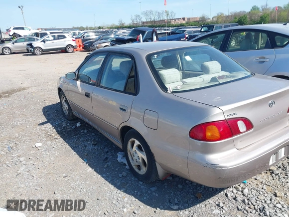 1998 Toyota Corolla VE z VIN 2T1BR18E2WC019524, wystawiony jako IAAI lot #41997009 z przebiegiem 255 968 mil mil oraz . Historia ofert i sprzedaży dostępna na DreamBid. Obrazek 3.