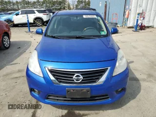 2014 Nissan Versa SV with VIN 3N1CN7AP7EL854158, listed as a Copart auction lot 48670005 with 0 mi miles and Salvage Title. Bid and sale history available at carsss.com. Image 5.