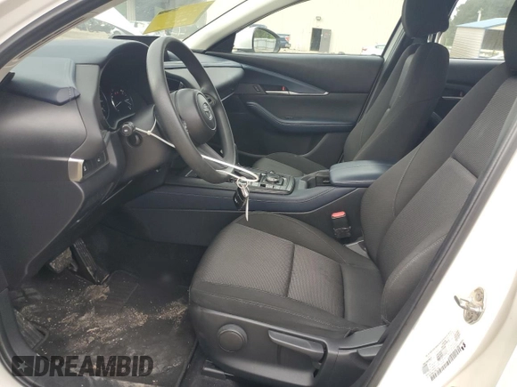 2021 Mazda CX-30 S with VIN 3MVDMBAL4MM219507, listed as a Copart auction lot 55579865 with 53,707 mi miles and Salvage title. Bid and sale history available at DreamBid. Image 7.