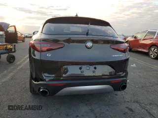 2019 Alfa Romeo Stelvio Ti with VIN ZASPAKBN8K7C45713, listed as a Copart auction lot 81956594 with Not provided miles and Salvage title. Bid and sale history available at DreamBid. Image 6.