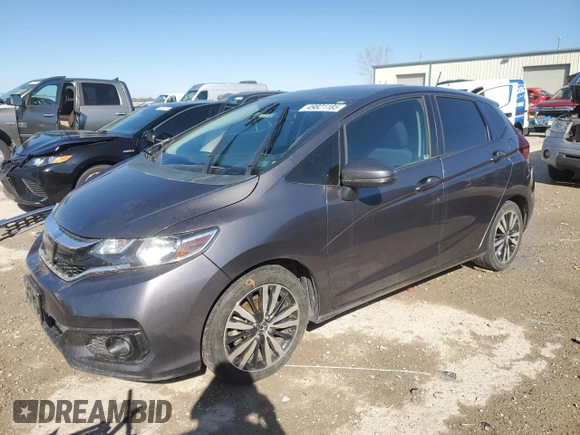 2019 Honda Fit EX with VIN 3HGGK5H8XKM733321, listed as a Copart auction lot 49821185 with 67,123 mi miles and Salvage title. Bid and sale history available at DreamBid. Image 1.