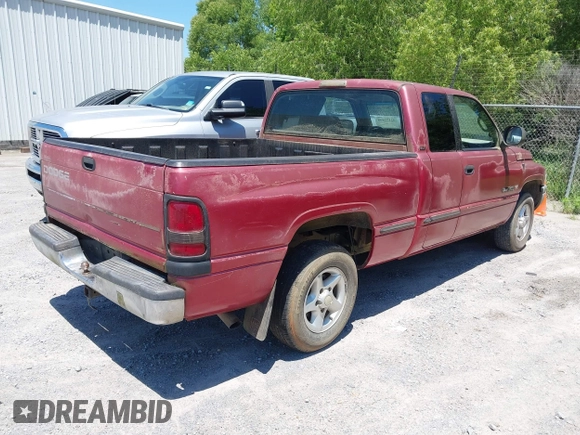 1999 Dodge 1500 with VIN 3B7HC13Y8XG180531, listed as a IAAI auction lot 42172858 with 213,004 mi miles and . Bid and sale history available at DreamBid. Image 4.