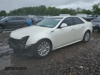 2010 Cadillac CTS Luxury with VIN 1G6DG5EG6A0150523, listed as a Copart auction lot 58027855 with 118,243 mi miles and Salvage title. Bid and sale history available at DreamBid. Image 1.