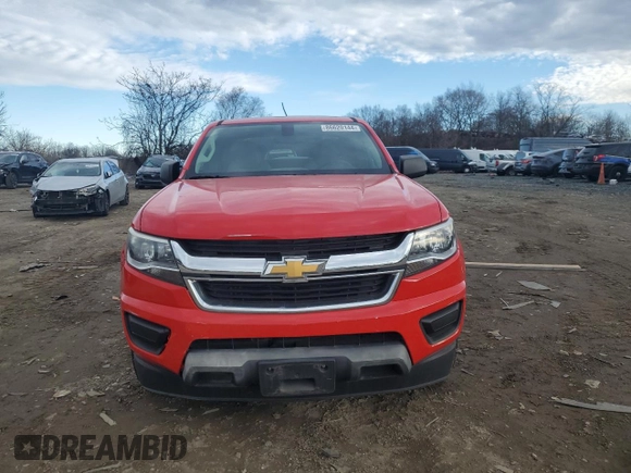 2020 Chevrolet Colorado 2WD Work Truck with VIN 1GCHSBEA9L1114412, listed as a Copart auction lot 86620144 with 4,086 mi miles and Salvage title. Bid and sale history available at DreamBid. Image 5.