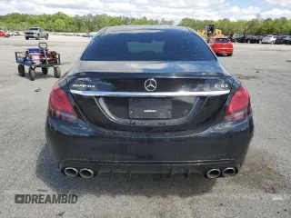 2020 Mercedes-Benz C 43 AMG z VIN 55SWF6EB5LU331098, wystawiony jako Copart lot #52203465 z przebiegiem 58 081 mil mil oraz Szkoda całkowita • Salvage title. Historia ofert i sprzedaży dostępna na DreamBid. Obrazek 6.