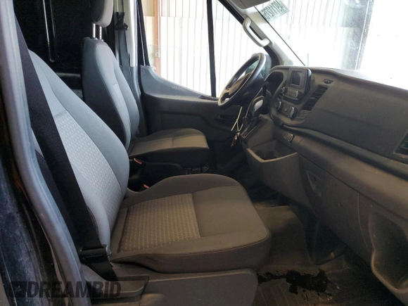 2021 Ford Transit Cargo with VIN 1FTBR1C82MKA77940, listed as a Copart auction lot 49711275 with 34,989 mi miles and Salvage Title. Bid and sale history available at DreamBid. Image 11.