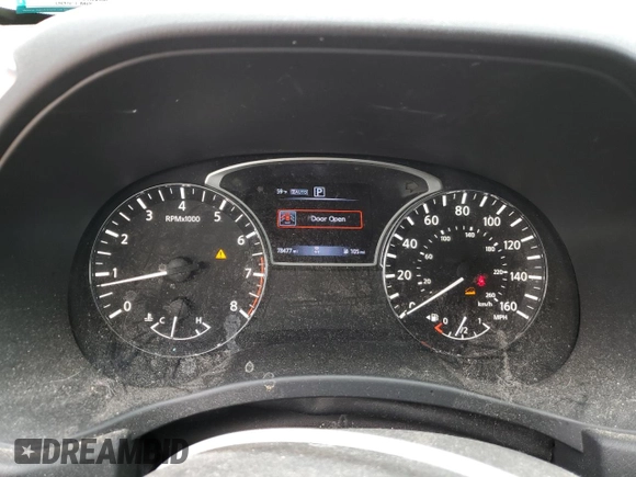 2019 Nissan Pathfinder S with VIN 5N1DR2MM7KC579940, listed as a Copart auction lot 47965875 with 78,477 mi miles and Salvage title. Bid and sale history available at DreamBid. Image 9.