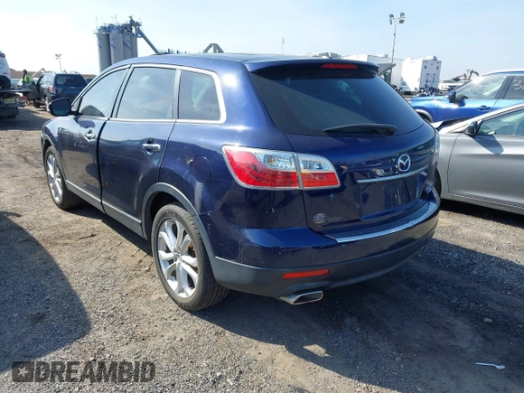 2012 Mazda CX-9 Grand Touring with VIN JM3TB3DVXC0366378, listed as a IAAI auction lot 41798606 with 143,908 mi miles. Bid and sale history available at carsss.com. Image 3.