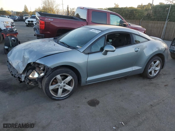 2008 Mitsubishi Eclipse GS with VIN 4A3AK24F58E037856, listed as a Copart auction lot 43262315 with 274,824 mi miles and Salvage Title. Bid and sale history available at carsss.com. Image 1.