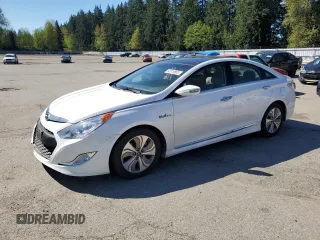 2014 Hyundai Sonata Hybrid Limited with VIN KMHEC4A47EA112149, listed as a Copart auction lot 53319805 with 79,628 mi miles and Salvage Title. Bid and sale history available at carsss.com. Image 1.
