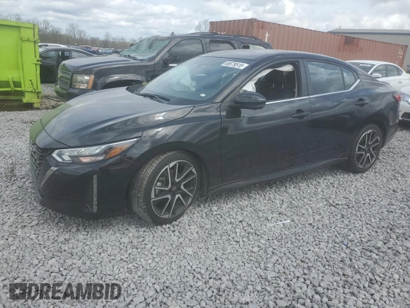 2024 Nissan Sentra SR z VIN 3N1AB8DV0RY317298, wystawiony jako Copart lot #49579515 z przebiegiem 14 234 mil mil oraz Szkoda całkowita • Salvage title. Historia ofert i sprzedaży dostępna na DreamBid. Obrazek 1.