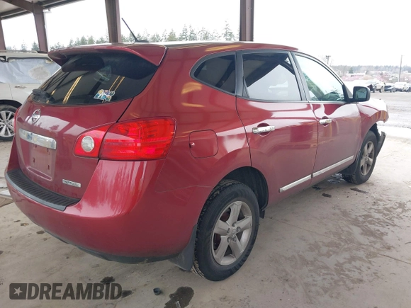 2012 Nissan Rogue SV with VIN JN8AS5MV3CW379082, listed as a IAAI auction lot 41849517 with 93,754 mi miles. Bid and sale history available at carsss.com. Image 4.