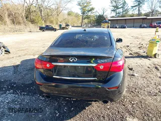 2014 Infiniti Q50 with VIN JN1BV7APXEM692303, listed as a IAAI auction lot 41325631 with 115,803 mi miles. Bid and sale history available at carsss.com. Image 16.