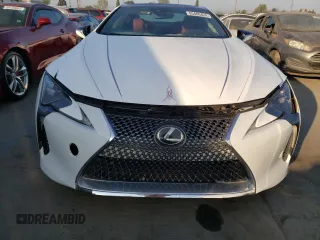 2018 Lexus LC 500h z VIN JTHHP5AY4JA001016, wystawiony jako Copart lot #85480424 z przebiegiem Nie podano mil oraz Szkoda całkowita • Salvage title. Historia ofert i sprzedaży dostępna na DreamBid. Obrazek 5.
