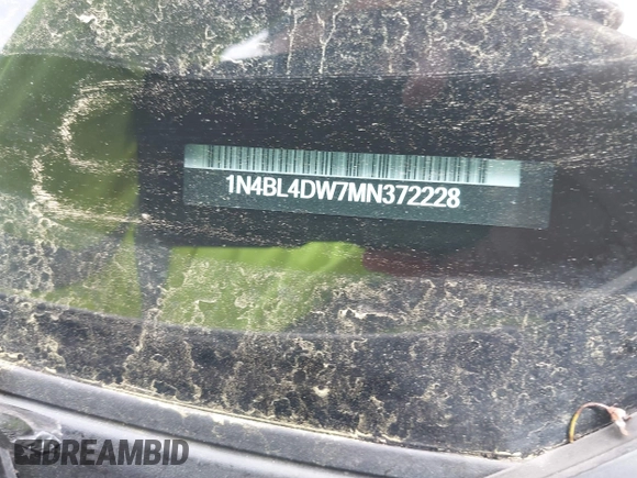 2021 Nissan Altima SV z VIN 1N4BL4DW7MN372228, wystawiony jako IAAI lot #42107453 z przebiegiem 64 885 mil mil oraz . Historia ofert i sprzedaży dostępna na DreamBid. Obrazek 9.