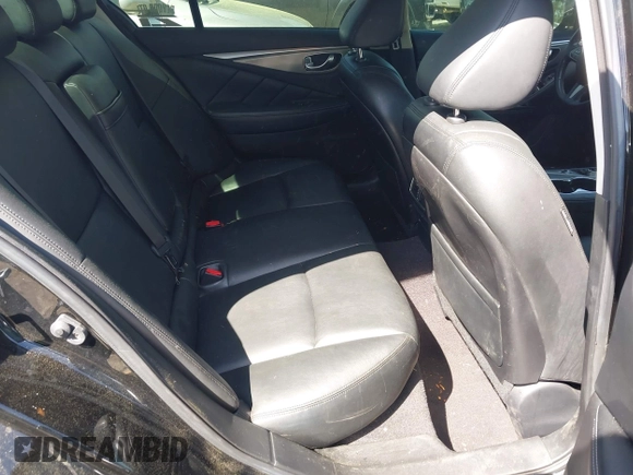 2014 Infiniti Q50 Sport with VIN JN1BV7ARXEM693887, listed as a IAAI auction lot 41916223 with 149,084 mi miles and . Bid and sale history available at carsss.com. Image 8.