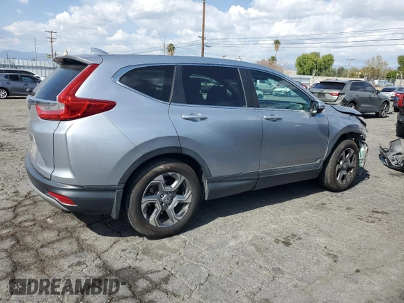 2019 Honda CR-V EX z VIN 5J6RW1H56KA035208, wystawiony jako Copart lot #51822295 z przebiegiem 82 813 mil mil oraz Szkoda całkowita • Salvage title. Historia ofert i sprzedaży dostępna na DreamBid. Obrazek 3.