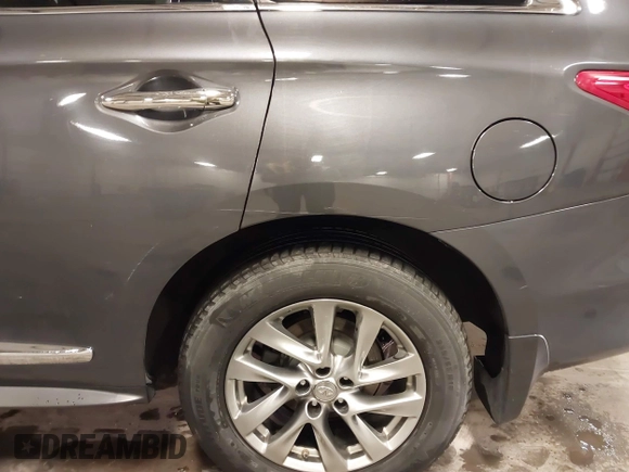 2014 Infiniti QX60 Hybrid with VIN 5N1CL0MM4EC515327, listed as a IAAI auction lot 41720289 with 126,025 mi miles and . Bid and sale history available at DreamBid. Image 20.