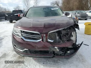 2017 Lincoln MKX Select with VIN 2LMPJ8KR7HBL11778, listed as a Copart auction lot 44276945 with 62,606 mi miles and Clean Title. Bid and sale history available at carsss.com. Image 5.