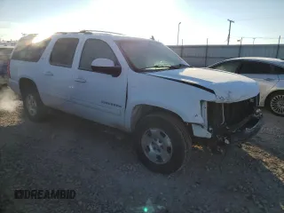 2014 Chevrolet Suburban LT with VIN 1GNSKJE74ER193634, listed as a Copart auction lot 88562635 with 163,436 mi miles and Salvage Title. Bid and sale history available at carsss.com. Image 4.