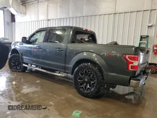 2018 Ford F-150 XL with VIN 1FTEW1E59JKD65202, listed as a Copart auction lot 46665485 with 0 mi miles and Non Repairable. Bid and sale history available at carsss.com. Image 2.