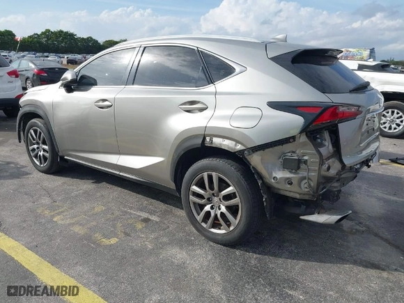 2016 Lexus NX 200t with VIN JTJYARBZ9G2044199, listed as a IAAI auction lot 41568514 with 150,338 mi miles. Bid and sale history available at carsss.com. Image 3.