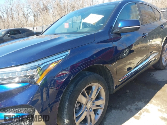 2021 Acura RDX w/Advance Package with VIN 5J8TC2H74ML015916, listed as a IAAI auction lot 41662208 with 40,678 mi miles. Bid and sale history available at carsss.com. Image 18.