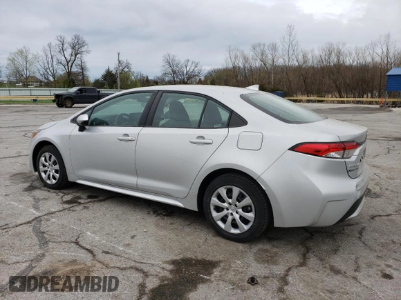 2022 Toyota Corolla LE with VIN 5YFEPMAE9NP329537, listed as a Copart auction lot 50352565 with 52,847 mi miles and Salvage Title. Bid and sale history available at carsss.com. Image 2.