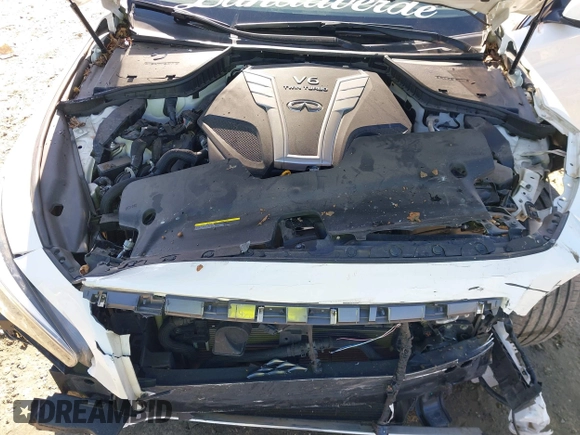 2016 Infiniti Q50 3.0t Premium with VIN JN1EV7AP6GM303835, listed as a IAAI auction lot 41587532 with 90,200 mi miles. Bid and sale history available at carsss.com. Image 10.