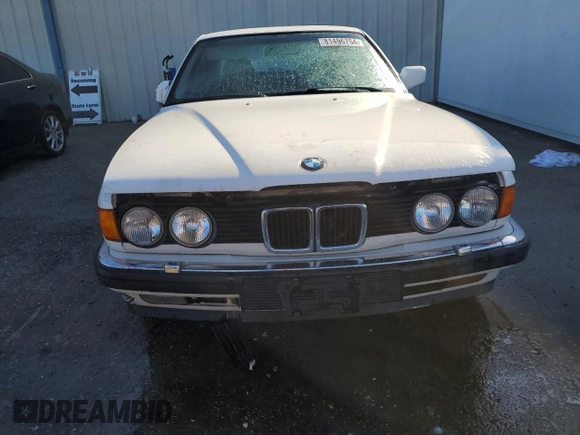 1991 BMW 7 Series z VIN WBAGC4310MDC27706, wystawiony jako Copart lot #81496754 z przebiegiem Nie podano mil oraz Nie do naprawy • Non repairable. Historia ofert i sprzedaży dostępna na DreamBid. Obrazek 5.