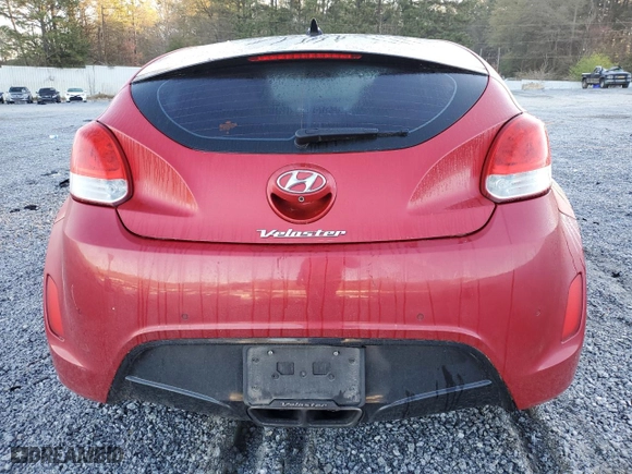2012 Hyundai Veloster w/Black Int with VIN KMHTC6AD3CU071629, listed as a Copart auction lot 50325325 with 64,351 mi miles and Salvage Title. Bid and sale history available at carsss.com. Image 6.