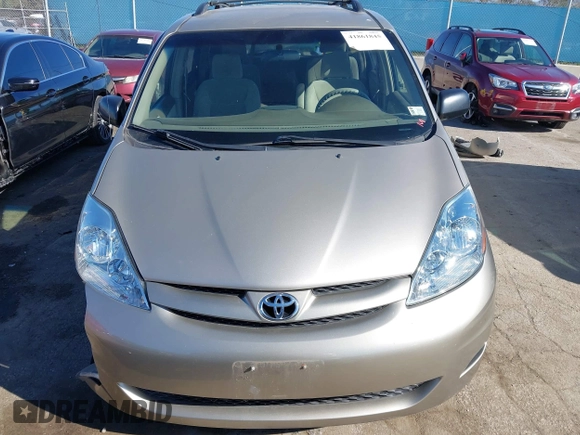 2006 Toyota Sienna CE with VIN 5TDZA23C16S543840, listed as a IAAI auction lot 41861845 with 80,538 mi miles. Bid and sale history available at carsss.com. Image 12.