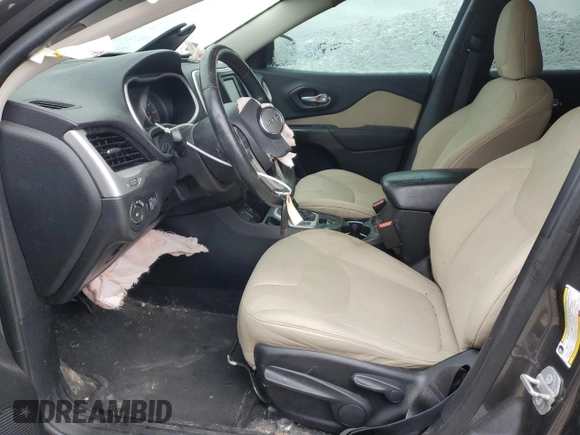 2015 Jeep Cherokee Latitude with VIN 1C4PJLCB6FW627933, listed as a Copart auction lot 50935525 with 135,411 mi miles and Non Repairable. Bid and sale history available at carsss.com. Image 7.