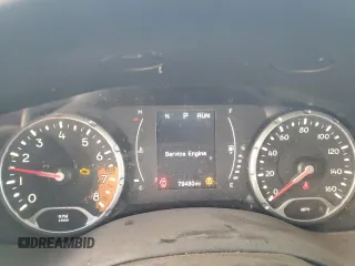 2018 Jeep Renegade Latitude z VIN ZACCJABB6JPJ24894, wystawiony jako Copart lot #55977115 z przebiegiem 79 430 mil mil oraz Szkoda całkowita • Salvage title. Historia ofert i sprzedaży dostępna na DreamBid. Obrazek 9.