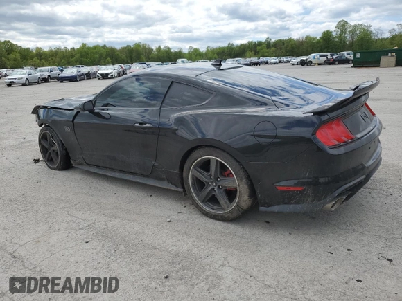 2021 Ford Mustang Mach 1 with VIN 1FA6P8R06M5555038, listed as a Copart auction lot 56496525 with 16,174 mi miles and Salvage title. Bid and sale history available at DreamBid. Image 2.