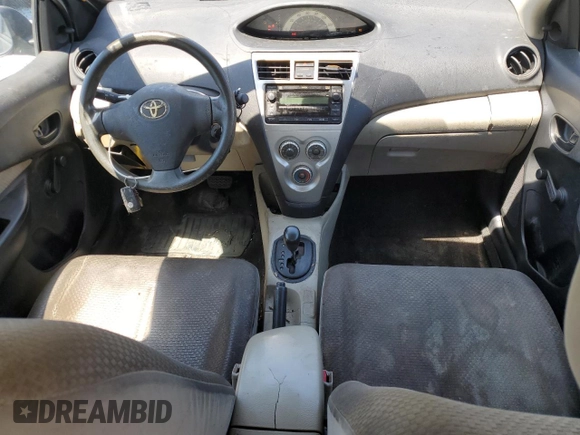 2007 Toyota Yaris with VIN JTDBT923271013896, listed as a Copart auction lot 53049445 with 242,969 mi miles and Salvage Title. Bid and sale history available at carsss.com. Image 8.