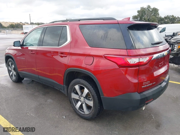 2020 Chevrolet Traverse LT Leather with VIN 1GNEVHKW7LJ194099, listed as a IAAI auction lot 41297983 with 118,475 mi miles. Bid and sale history available at carsss.com. Image 3.