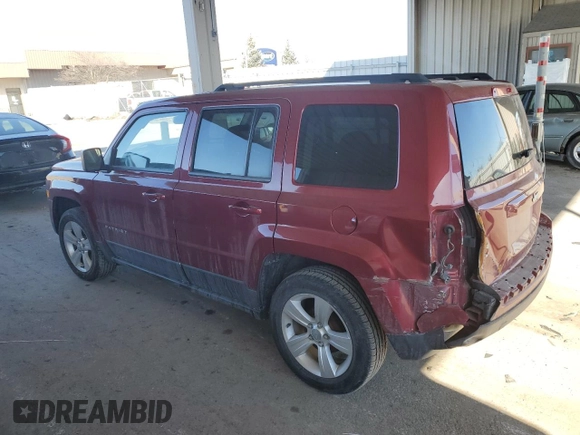 2014 Jeep Patriot Latitude with VIN 1C4NJPFB9ED827905, listed as a Copart auction lot 42363245 with 71,255 mi miles and Salvage Title. Bid and sale history available at carsss.com. Image 2.