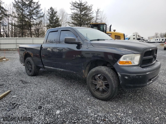 2010 Dodge Ram 1500 ST with VIN 1D7RV1GP5AS240447, listed as a Copart auction lot 84054314 with 160,843 mi miles and Salvage Title. Bid and sale history available at carsss.com. Image 4.