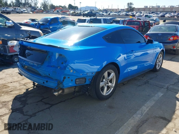 2017 Ford Mustang V6 with VIN 1FA6P8AM8H5236924, listed as a IAAI auction lot 41722764 with 36,789 mi miles and . Bid and sale history available at DreamBid. Image 4.