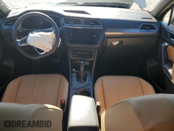 2022 Volkswagen Tiguan SE with VIN 3VV3B7AX0NM095872, listed as a Copart auction lot 59027465 with Not provided miles and Salvage title. Bid and sale history available at DreamBid. Image 8.