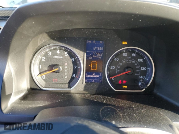 2011 Honda CR-V EX-L with VIN JHLRE3H70BC007448, listed as a Copart auction lot 88019035 with 137,593 mi miles and Salvage Title. Bid and sale history available at carsss.com. Image 9.