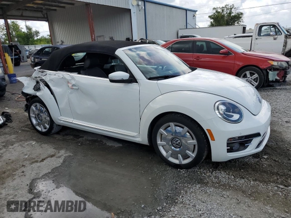 2019 Volkswagen Beetle S with VIN 3VW5DAAT9KM507517, listed as a Copart auction lot 60427665 with 11,178 mi miles and Salvage title. Bid and sale history available at DreamBid. Image 4.