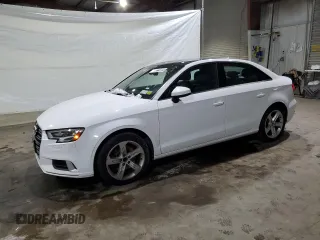 2018 Audi A3 Sedan Premium with VIN WAUB8GFF2J1015825, listed as a Copart auction lot 37130724 with 56,888 mi miles. Bid and sale history available at carsss.com. Image 1.