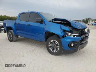2022 Chevrolet Colorado 4WD Z71 z VIN 1GCGTDEN6N1270014, wystawiony jako Copart lot #54860965 z przebiegiem 49 029 mil mil oraz Szkoda całkowita • Salvage title. Historia ofert i sprzedaży dostępna na DreamBid. Obrazek 4.