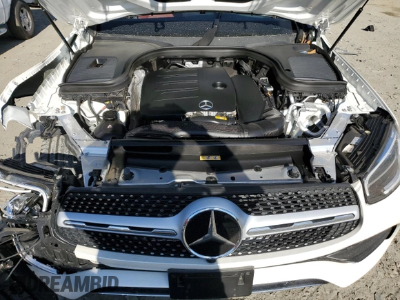 2021 Mercedes-Benz GLC with VIN W1N0J8EB4MF892643, listed as a Copart auction lot 82924654 with 25,270 mi miles and Salvage Title. Bid and sale history available at carsss.com. Image 14.