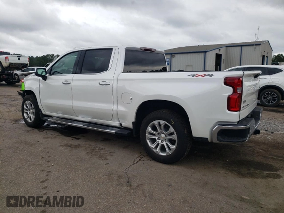 2024 Chevrolet Silverado 1500 LTZ with VIN 1GCUDGEL2RZ171374, listed as a Copart auction lot 55484474 with 5,904 mi miles and Salvage Title. Bid and sale history available at DreamBid. Image 2.