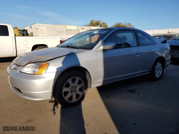 2003 Honda Civic EX with VIN 1HGEM22083L079425, listed as a Copart auction lot 74358574 with 231,821 mi miles and Salvage Title. Bid and sale history available at carsss.com. Image 1.
