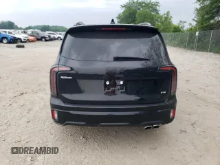 2025 Kia Telluride SX-Prestige X-Line with VIN 5XYP5DGC9SG593927, listed as a Copart auction lot 60435035 with 7,925 mi miles and Salvage title. Bid and sale history available at DreamBid. Image 6.