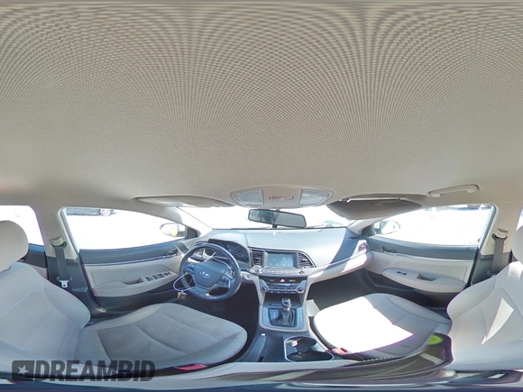 2017 Hyundai Elantra SE with VIN 5NPD84LF6HH017966, listed as a Copart auction lot 55131735 with 128,865 mi miles and Salvage Title. Bid and sale history available at DreamBid. Image 15.